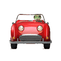 Car Driving Sticker by GEICO
