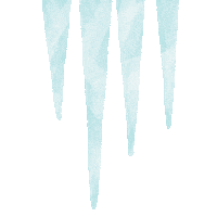 Icicles Sticker by Sarah Kurpiel