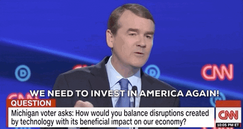 Michael Bennet Dnc Debates 2019 GIF by GIPHY News