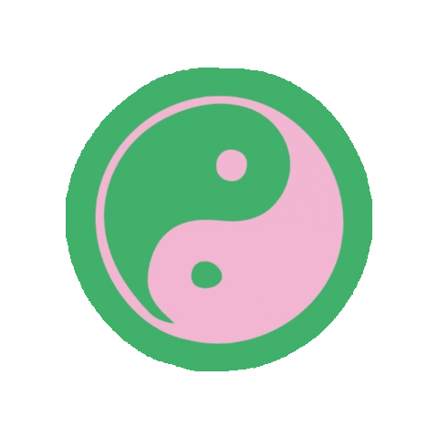 vintagesupplyclothing yin yang ying yang vintage supply vintage supply clothing Sticker