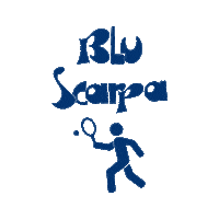 Tennis Sticker by Blu Scarpa