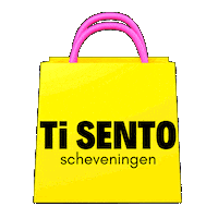 tisentoscheveningen shop bag bags shopping bag Sticker