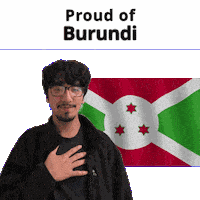 Bi Pride Burundi Sticker