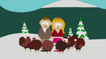 turkey linda scotch GIF by South Park 
