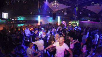 discothekflash party disco flash feiern GIF