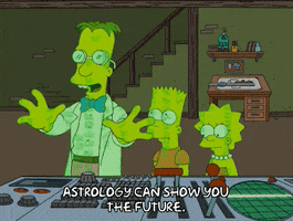 the simpsons astrology GIF