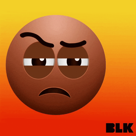 Suspicious World Emoji Day GIF by BLK