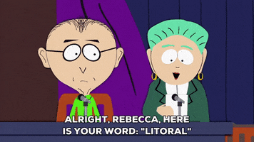 talking mr. mackey GIF by South Park 