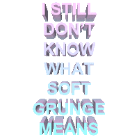 grunge lol STICKER