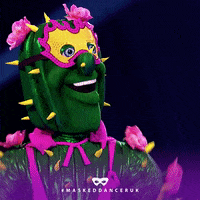 Cactus Thumbs Up GIF by The Masked Singer UK & The Masked Dancer UK