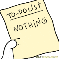 Bored To Do List Sticker by Playgigaverse