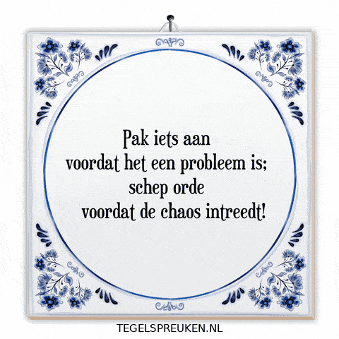Focus Chaos GIF by Tegelspreuken.nl