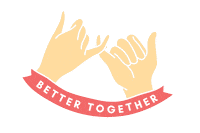 shophopskotch friends friendship together teamwork Sticker