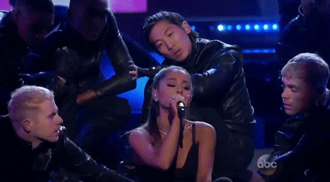 ariana grande GIF by Billboard Music Awards