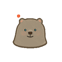 Blushing I Love U Sticker by BearLyfe
