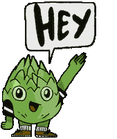Happy Bonjour Sticker