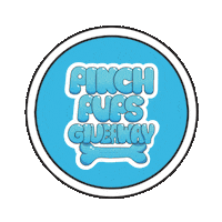 PinchAPenny dog puppy doggo surfing Sticker