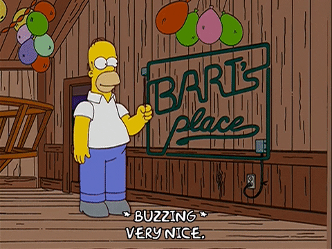 happy homer simpson GIF