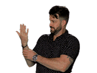 johnny devenanzio hello Sticker by 1st Look