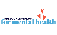Speak Up Mental Health Sticker by Be Vocal: Speak Up for Mental Health