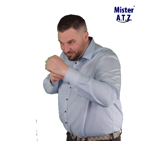 Fight Knockout Sticker by ATZ.DE