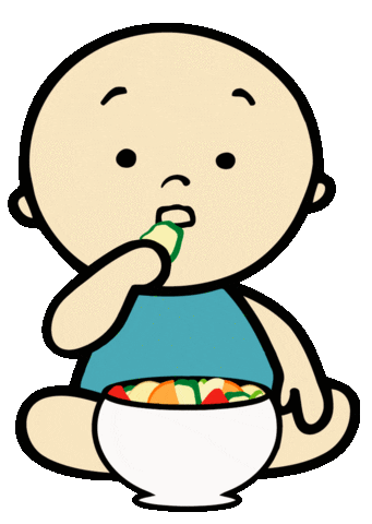breifreibaby baby comida bebe feeding Sticker