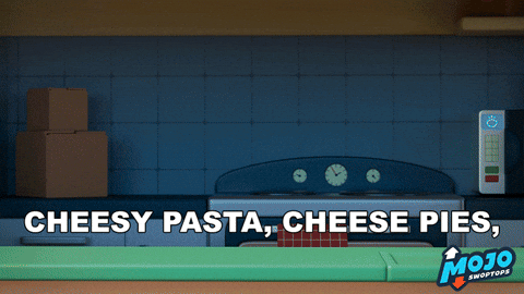 Tired Cheese GIF by Mojo Swoptops