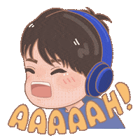 Shouting Sticker