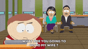 scared eric cartman GIF by South Park 