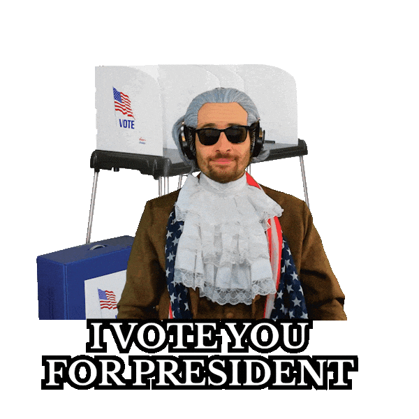 Voting Student Council Sticker