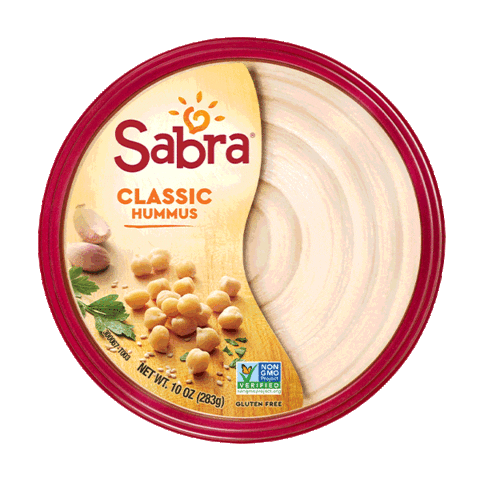 Sabra giphyupload spicy garlic hummus Sticker
