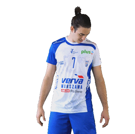 Angel Trinidad Volleyball Sticker by VERVA Warszawa ORLEN Paliwa