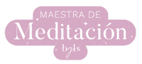 Meditacion Sticker by Be Generation Love
