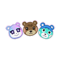 SquishysCrossing animal crossing cubs acnh cub club Sticker