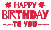 Happy Birthday Indian Sticker