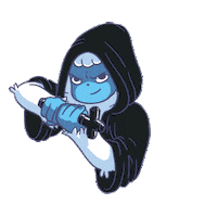 Warrior Lightsaber Sticker by The Yetee