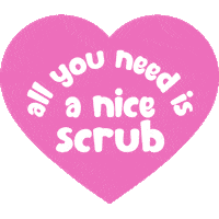 All You Need Scrubs Sticker by Two Birds