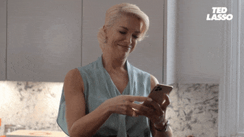 Texting Smile GIF by Apple TV+