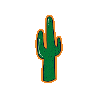Cactus Sticker by Mission Wraps