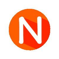 Orange Abc Sticker