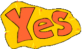All Right Yes Sticker by ann malavet