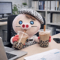 珍珠奶茶 飲料 GIF