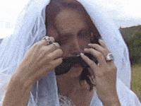 Wedding Glasses GIF by J.D.