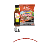 Arcoirispy comida salsa mate te Sticker