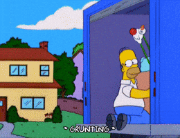 Moving Season 11 GIF by The Simpsons
