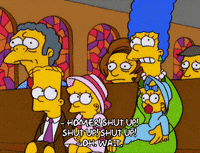 homer simpson stop GIF