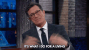 stephen colbert GIF by The Late Show With Stephen Colbert