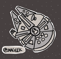 geek girl falcon GIF by Una Geek