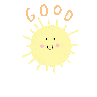 Good Morning Cartoon Sticker