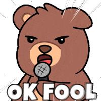 Mic Drop Sticker by BEARISH